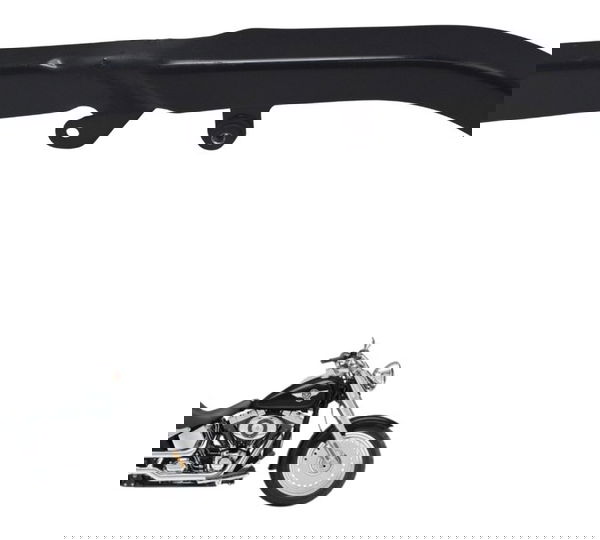 Capa Protetor Corrente Superior Harley Softail Fat Boy 12-15 Preto