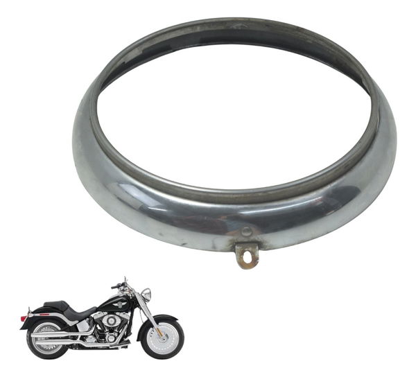 Aro Farol Harley Softail Fat Boy 12-15 Original Ambos Lados