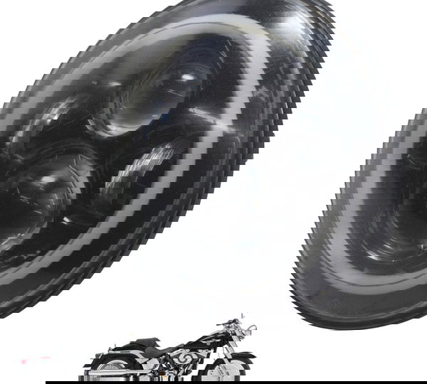 Bloco Óptico Paralelo Harley Softail Fat Boy 12-15 Ambos Lados