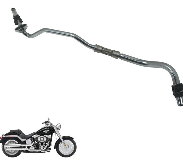Mangueira Conexão Óleo Harley Softail Fat Boy 12-15 Original
