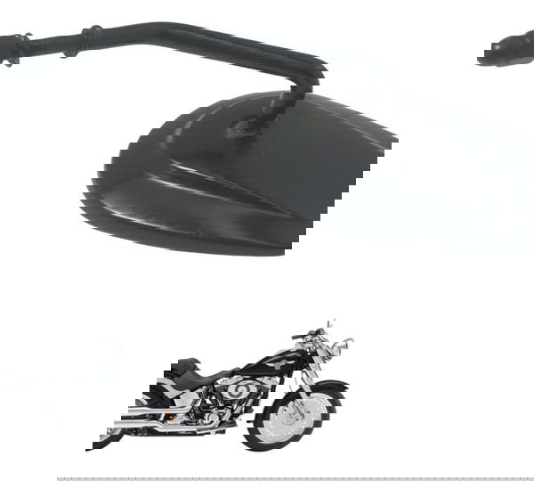 Espelho Retrovisor Esq Harley Softail Fat Boy 12-15 Original