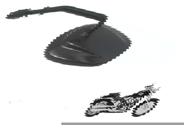 Espelho Retrovisor Esq Harley Softail Fat Boy 12-15 Original