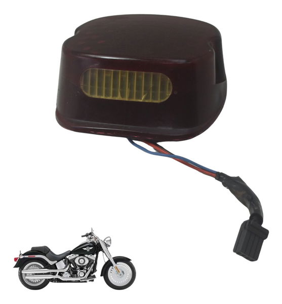 Lanterna Traseira C/ Detal Harley Softail Fat Boy 12-15