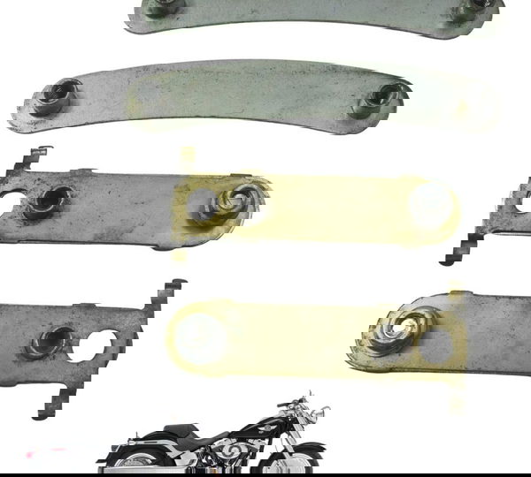 Suporte Paralama Traseiro Harley Softail Fat Boy 12-15 Orig Preto