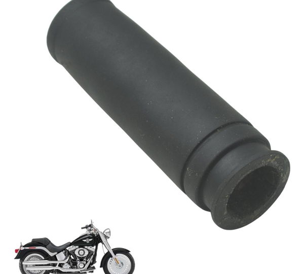 Manopla Esquerda Harley Softail Fat Boy 12-15 Original Preto