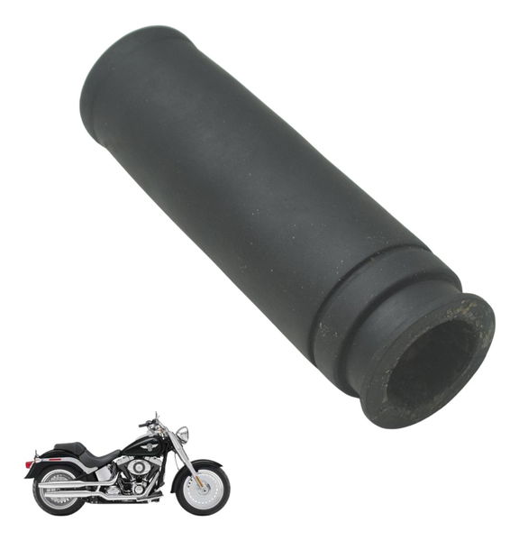 Manopla Esquerda Harley Softail Fat Boy 12-15 Original Preto