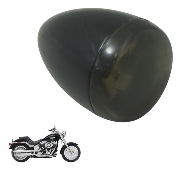 Pisca Dianteiro S/ Plug Harley Softail Fat Boy 12-15 Orig Preto