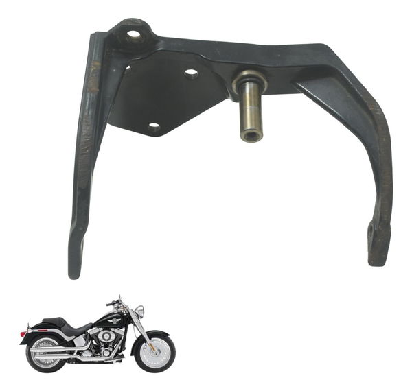 Suporte Pedal Diant Dir C/ Det Harley Softail Fat Boy 12-15 Preto