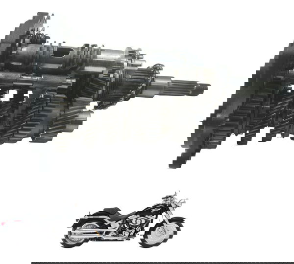 Caixa Marcha Câmbio Completa Harley Softail Fat Boy 12-15