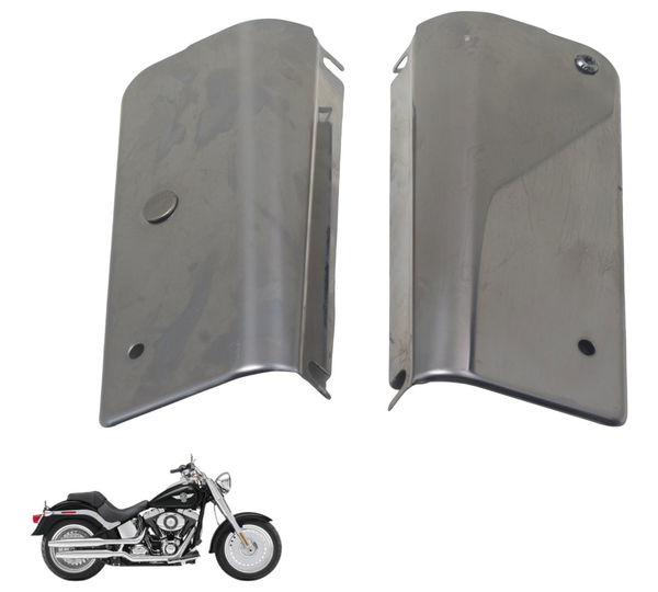 Par Acabamento Farol Harley Softail Fat Boy 12-15 Original