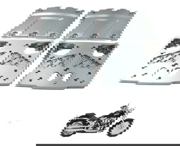 Jogo Tampa Válvula Cabeçot Harley Softail Fat Boy 12-15 Orig