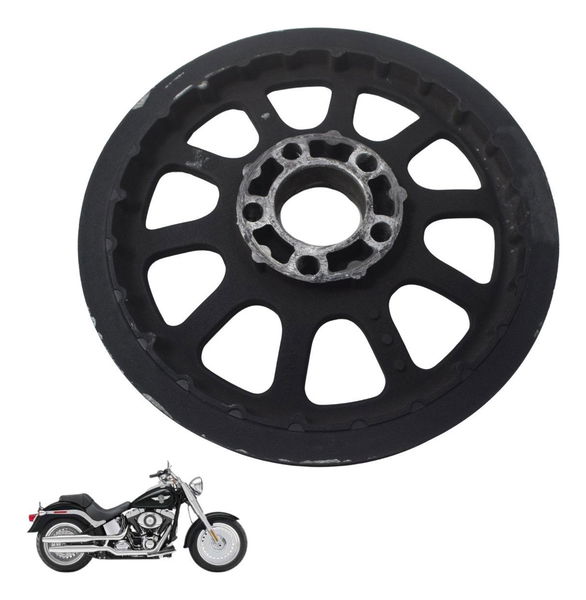 Polia Traseira C/ Detalhes Harley Softail Fat Boy 12-15 Orig