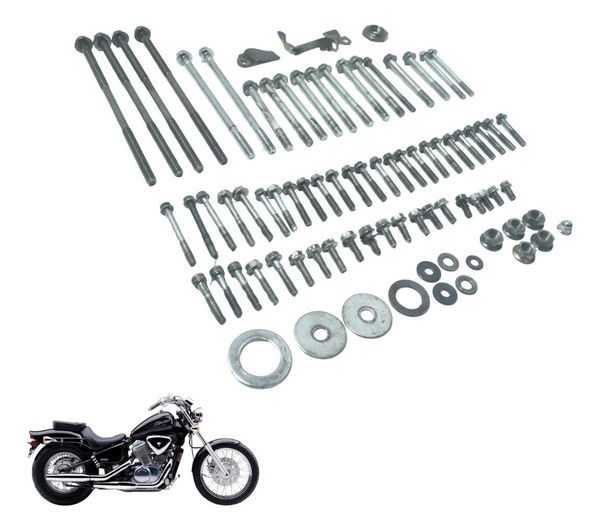 Kit Parafuso Motor Honda Vt Shadow 600 C 95-05 Original