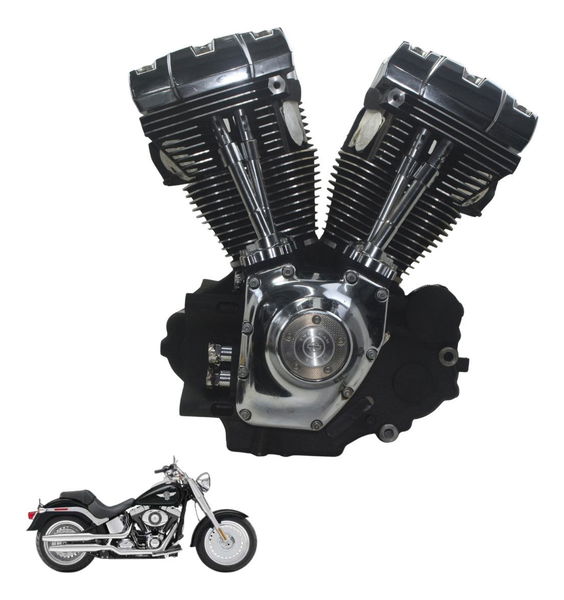 Motor Compl Nfe Base Troca Harley Softail Fat Boy 12-15 Orig
