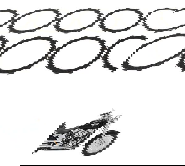 Jogo Disco Embreagem Harley Softail Fat Boy 12-15 Original