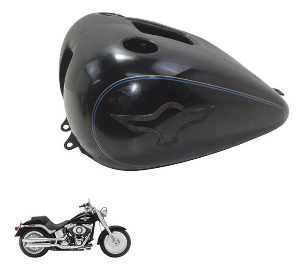 Tanque C/ Avaria Harley Softail Fat Boy 12-15 Original