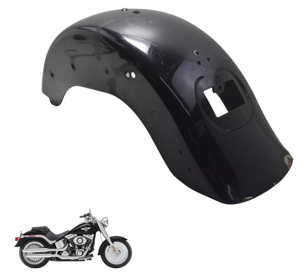 Paralama Traseiro C/ Detal Harley Softail Fat Boy 12-15 Orig Traseira