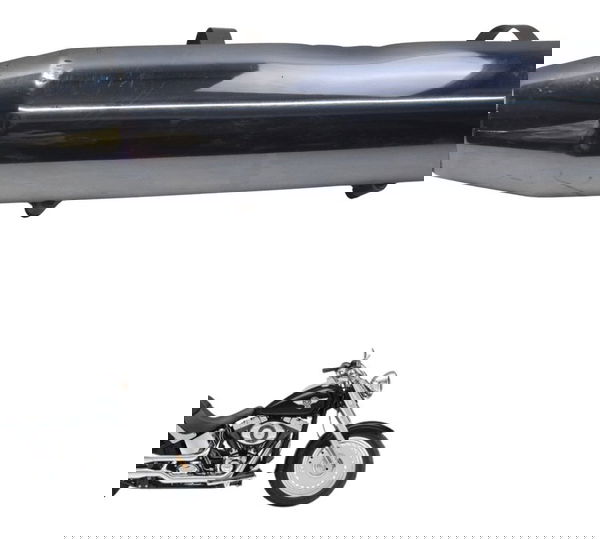 Capa Ponteira C/ Detalhes Harley Softail Fat Boy 12-15 Orig