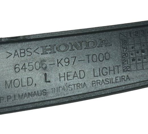 Acabamento Farol Esquerdo Honda Pcx 150 19-22 Original