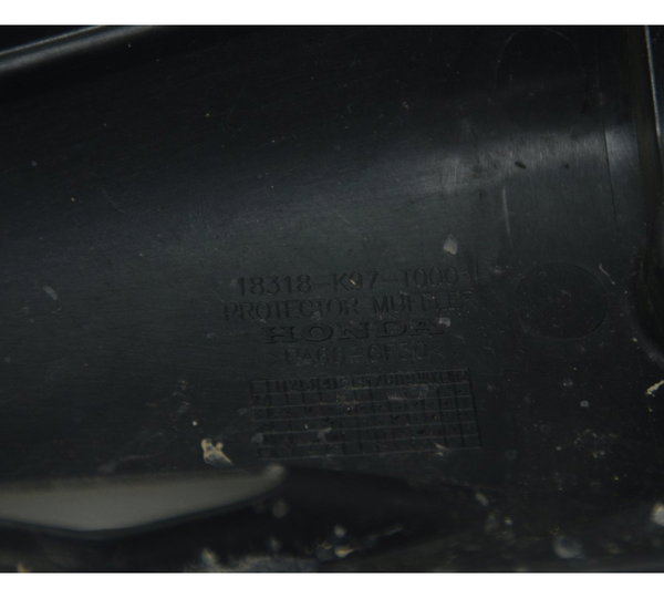 Protetor Escapamento C/ Detalhes Honda Pcx 150 19-22 Orig