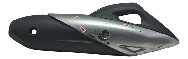 Protetor Escapamento C/ Detalhes Honda Pcx 150 19-22 Orig