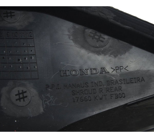 Acabamento Aba Tanque Dir C/ Avaria Honda Xre 300 19-21 Orig