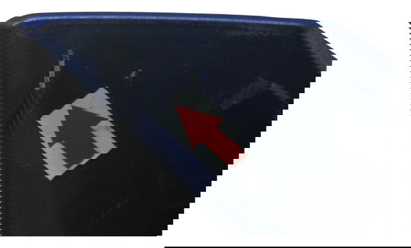 Bananinha Farol Dir C/ Avaria Honda Cg 160 Titan 16-23 Orig Azul