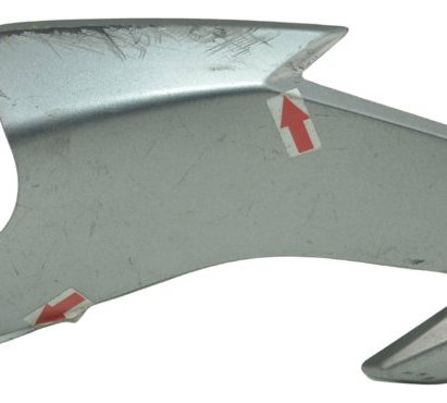 Carenagem Bananinha Farol Dir C/ava Honda Cg 160 Fan 16-23 Prateado