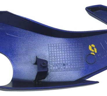 Carenagem Bananinha Farol Dir Avaria Honda Cg 160 Fan 16-23 Azul