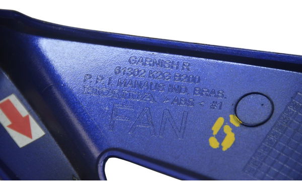 Carenagem Bananinha Farol Dir Avaria Honda Cg 160 Fan 16-23