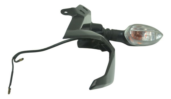 Bananinha Farol Esq C/ Detalhes Yamaha Fazer 250 18-21 Orig Preto