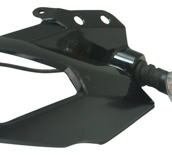 Bananinha Farol Esq C/ Detalhes Yamaha Fazer 250 18-21 Orig Preto