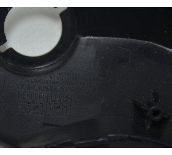 Bananinha Farol Esq C/ Avaria Honda Cg 160 Start 16-23 Orig Preto