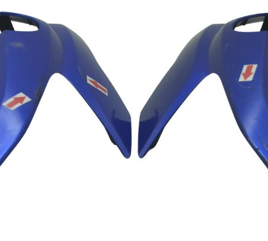 Par Carenagem Bananinha Farol Avari Honda Cg Titan 160 16-23 Azul