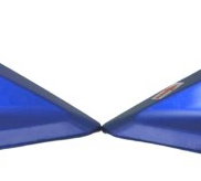 Par Carenagem Bananinha Farol Avari Honda Cg Titan 160 16-23 Azul