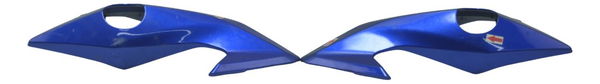 Par Carenagem Bananinha Farol Avari Honda Cg Titan 160 16-23 Azul
