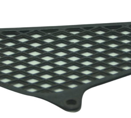 Grade Tampa Lateral Esq Honda Cbx 250 Twister 01-08 Original Preto