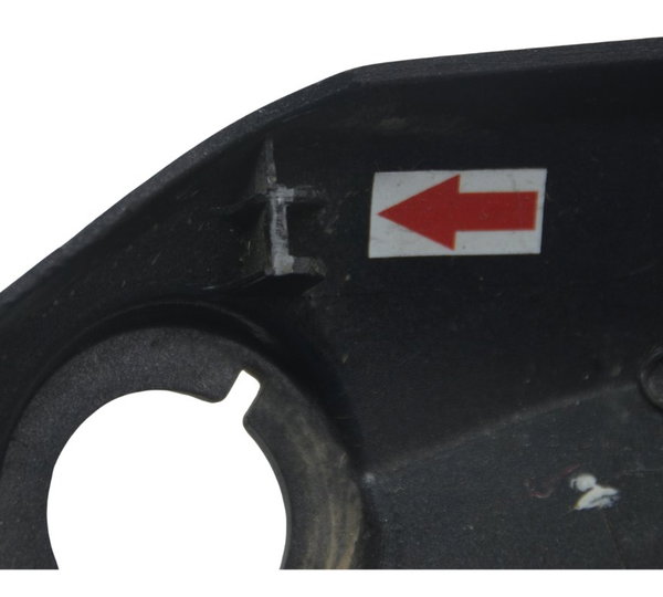 Carenagem Bananinha Farol Esq Avaria Honda Cg 160 Fan 16-23 Preto