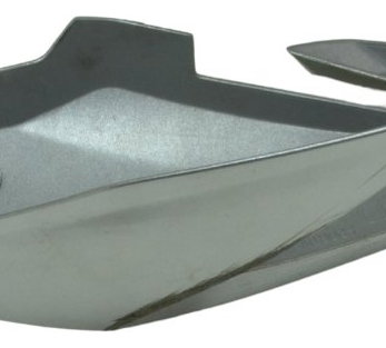 Carenagem Bananinha Farol Dir C/ Detalh Honda Cg Titan 19-23 Cinza