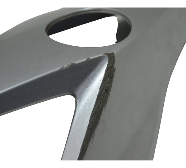 Carenagem Bananinha Farol Dir C/ Detalh Honda Cg Titan 19-23 Cinza