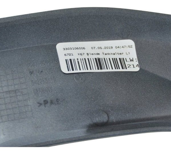 Carenagem Tanque Lateral Esquerda Bmw S 1000 Rr 20-23 Orig Branco