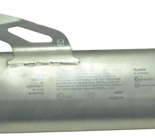 Ponteira Escape C/ Detalhes Akrapovic Bmw S 1000 Rr 20-25