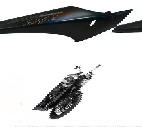 Carenagem Rabeta Dir C/ Avaria Suzuki Gsx 1300 B King 09-16