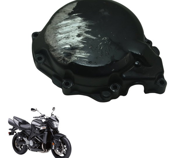 Tampa Estator C/ Avaria Suzuki Gsx 1300 B King 09-16 Orig Preto