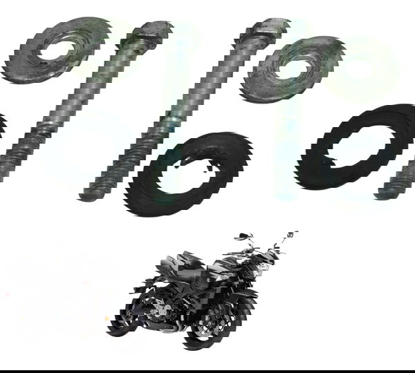 Par Parafuso Riser Guidão Suzuki Gsx 1300 B King 09-16 Orig