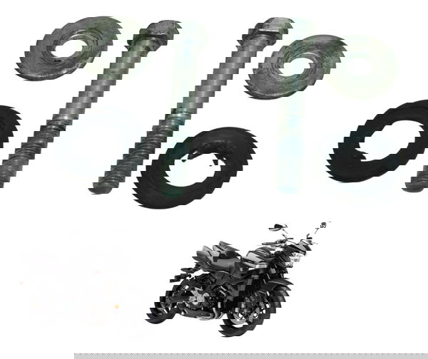 Par Parafuso Riser Guidão Suzuki Gsx 1300 B King 09-16 Orig