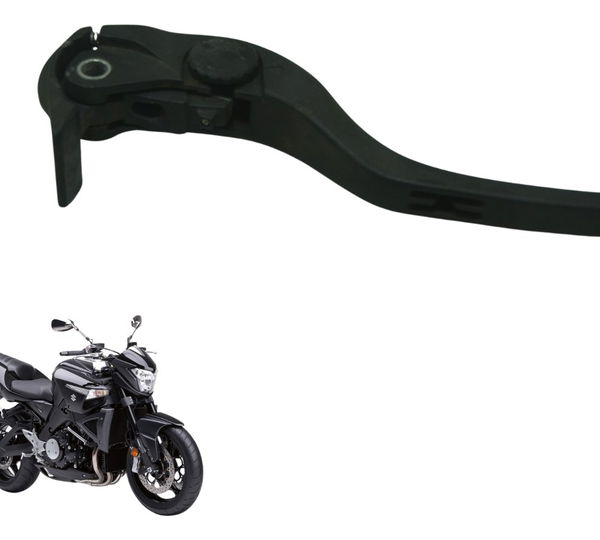 Manete Freio C/ Avaria Suzuki Gsx 1300 B King 09-16 Original Preto