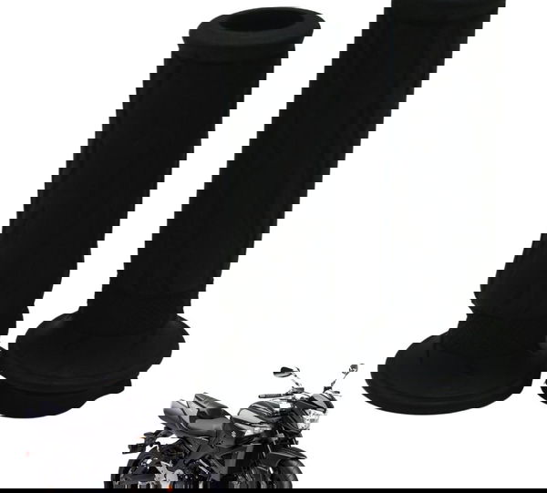 Par Manopla C/ Detalhes Suzuki Gsx 1300 B King 09-16 Orig Preto