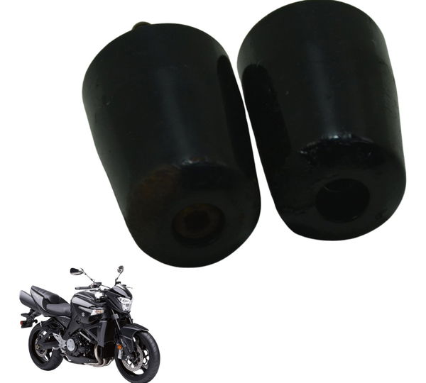 Par Peso Guidão Suzuki Gsx 1300 B King 09-16 Original Preto