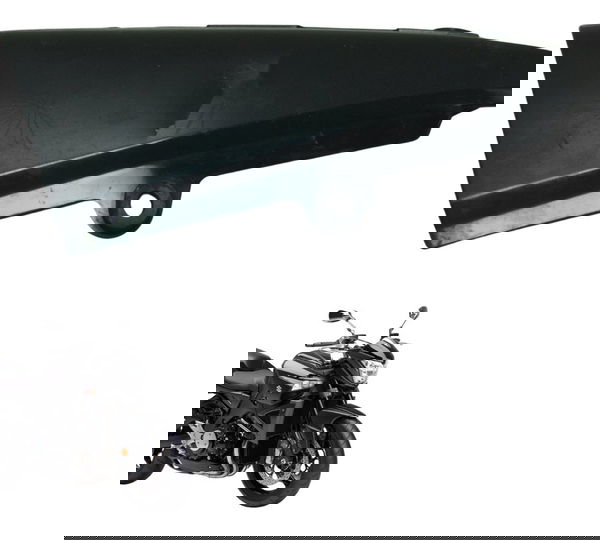 Tampa Tanque Esq C/ Avaria Suzuki Gsx 1300 B King 09-16 Orig Preto